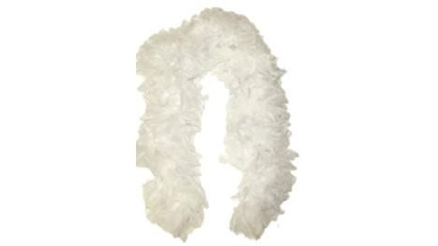 White Feather Boas {st patrick, shamrock}