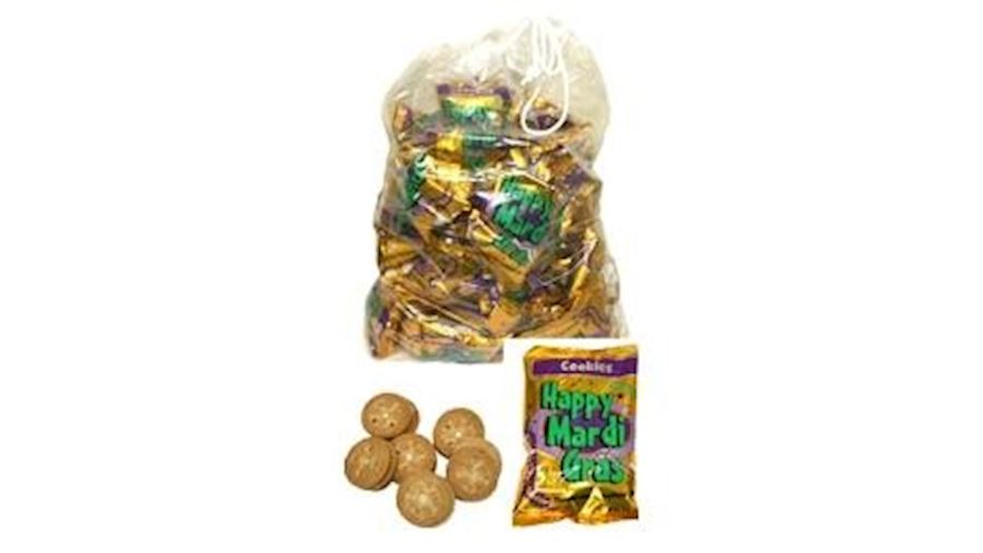 2oz Happy Mardi Gras Cookies/Candy{moonpies}