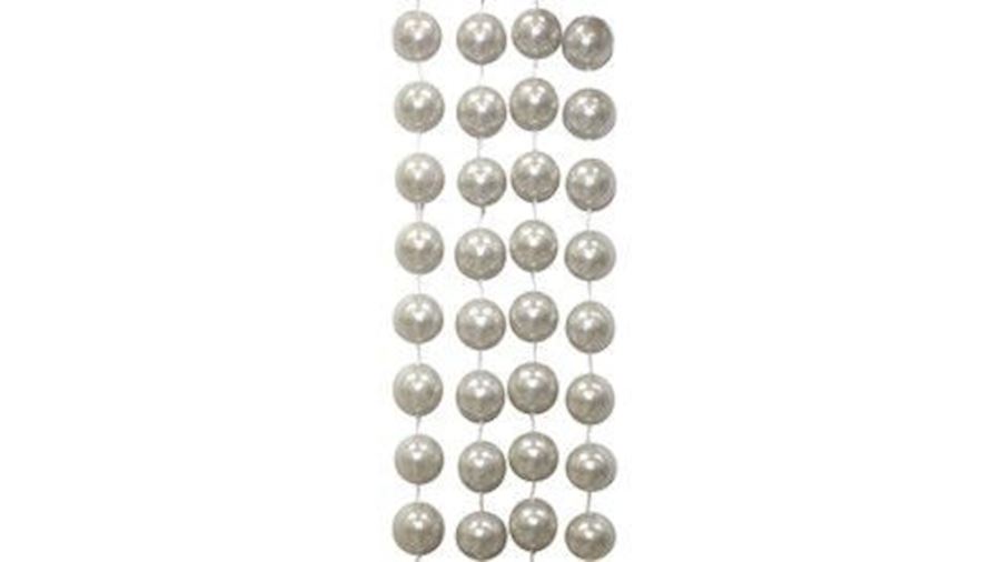 72in 22mm Round Real  Pearl Look Beads{throw}-EA