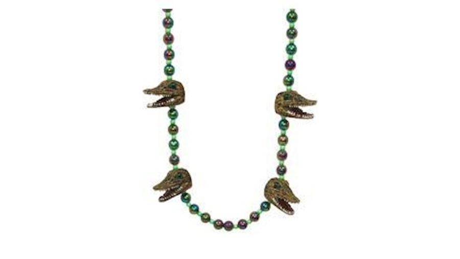 Florida Alligator Heads Necklace-BG