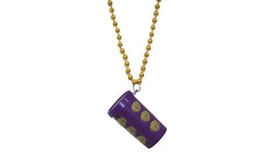 LSU Tiger Air Blaster Necklace-EA