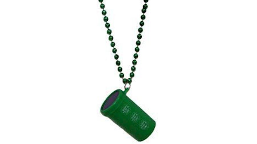 St. Patricks Day Air Blaster Necklace-EA