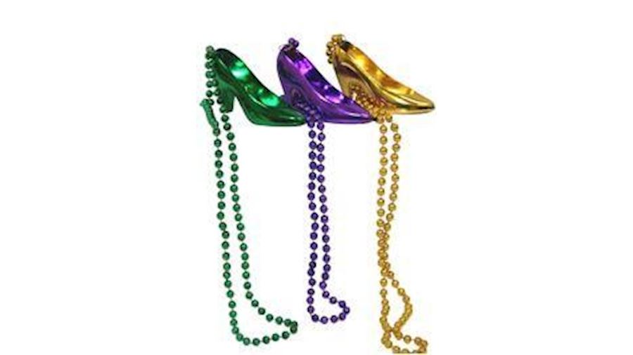 Plastic Shoe Medallion Necklaces-EA