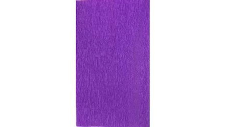 19in x 2.73Yards Purple Crepe Wrapping Paper