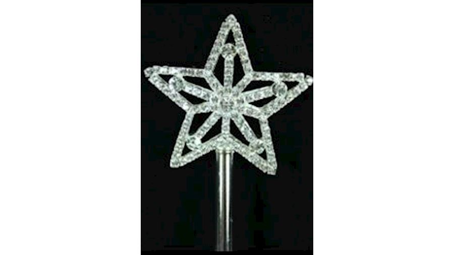 18in Star Rhinestone Scepter {wand}