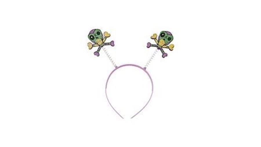 Voodoo Skull Head Boppers {headband, pirate, skull