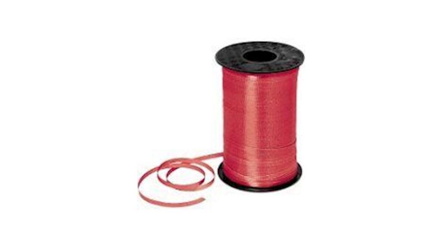 500yd 3/16in Wide Balloons Red Curling Ribbon