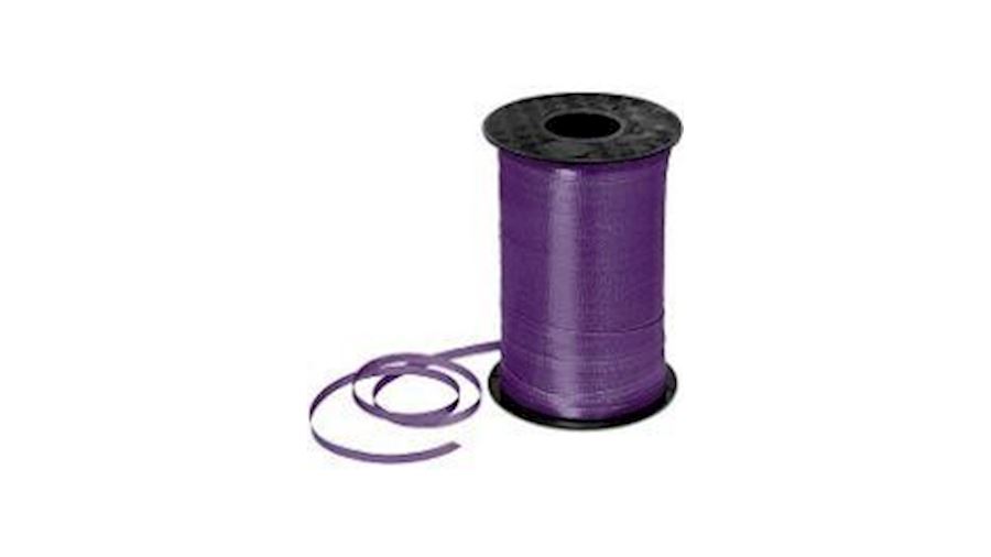 500yd 3/16in Wide Balloons Purple Curling Ribbon