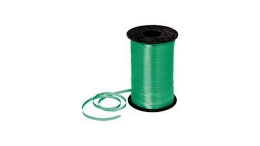 500yd 3/16in Wide Balloons Green Curling Ribbon