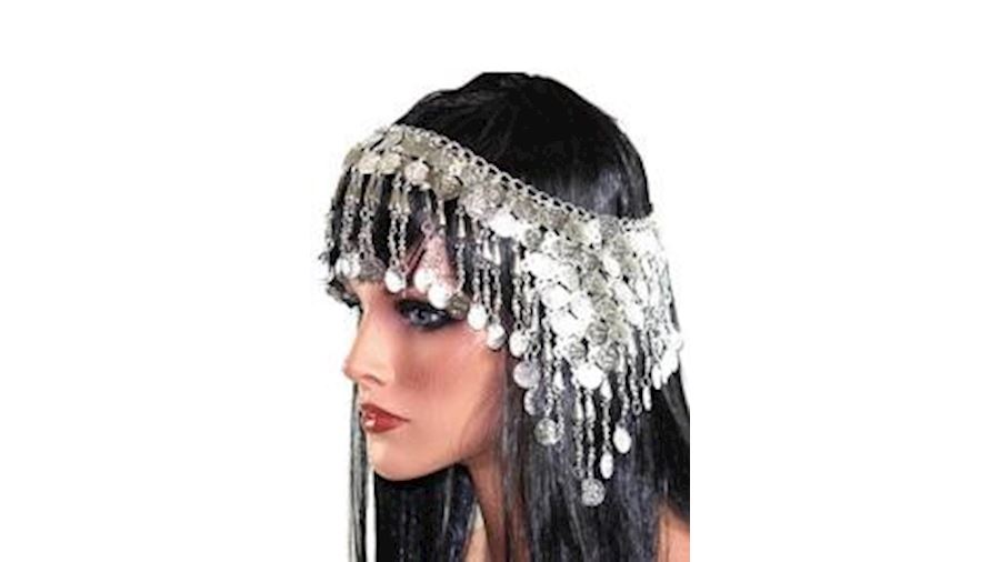 Cleopatra Head Piece/ Silver