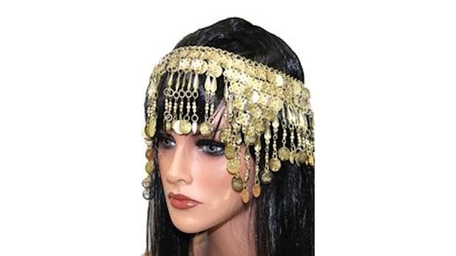 Cleopatra Head Piece/ Gold {headband, head band, b