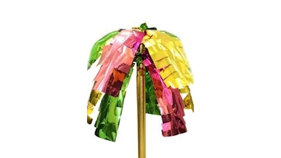 34in Purple/ Green/ Gold Banana Tree Mobile