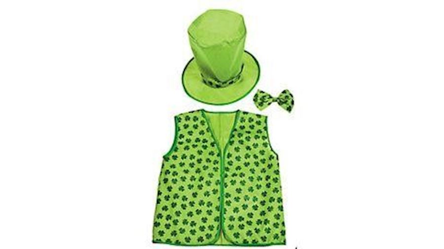 Leprechaun Costume Set {St Patrick, shamrock}