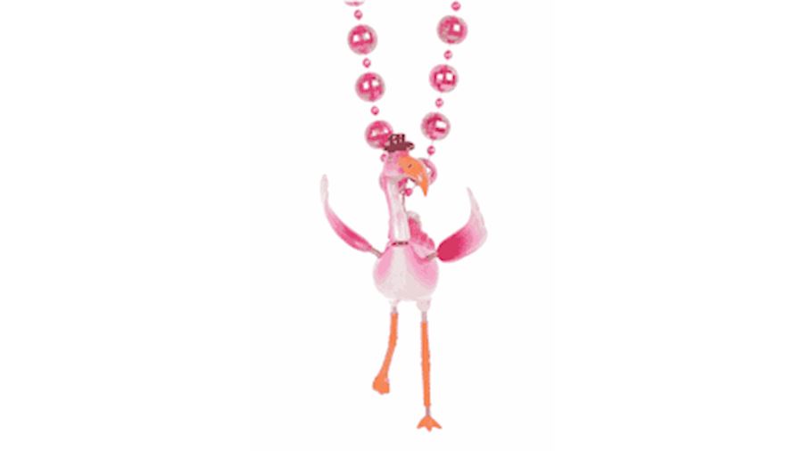 Bobble Beads: Flamingo {dancing bead}-EA