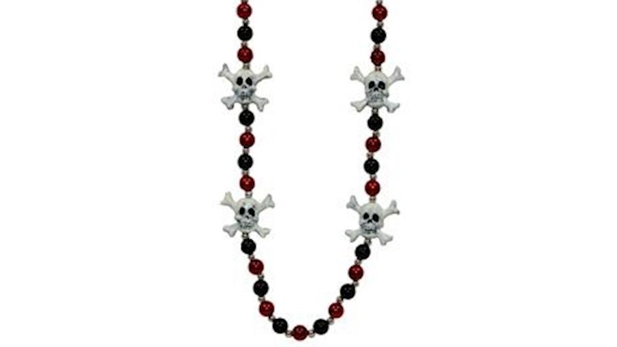 Skull and Cross Bone Pirate Beads-CS