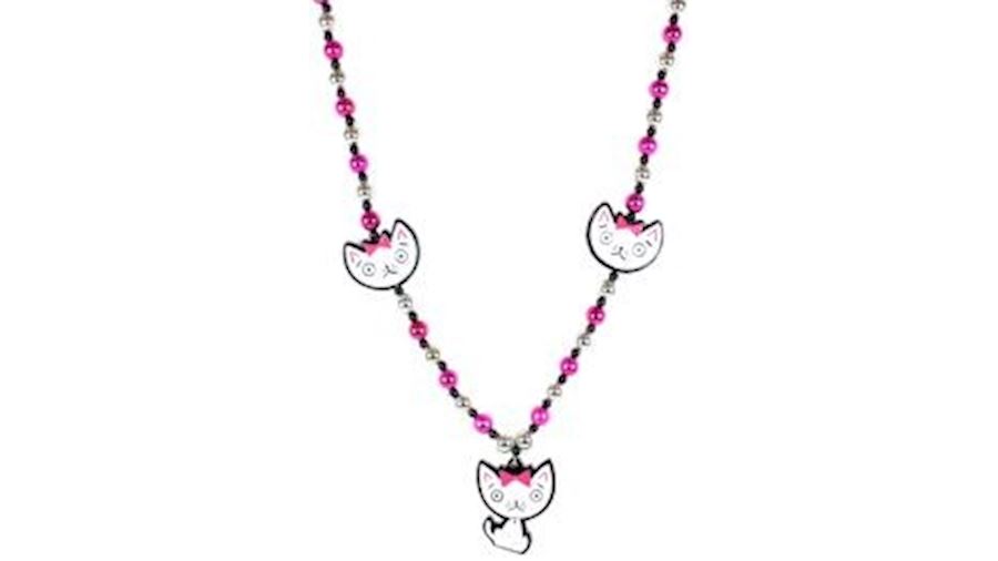 Pretty Kitty Cat Necklace-CS