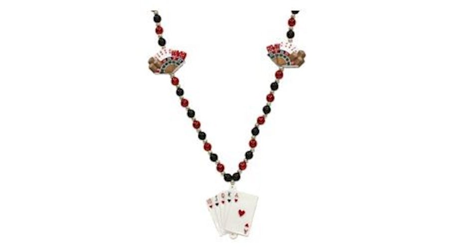 Royal Flush Casino Necklace-EA