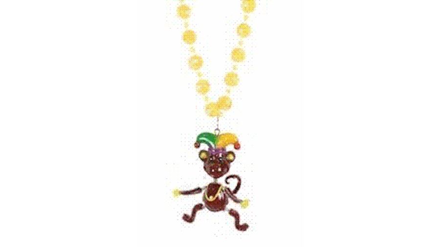 Bobble Beads: Monkey {dancing bead}-EA