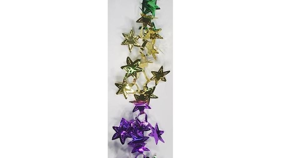 9ft x 7in Star Garland