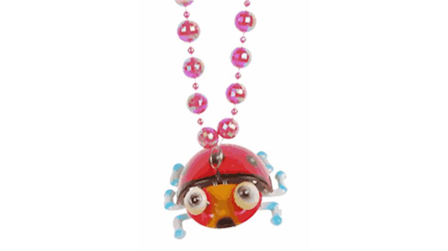 Bobble Beads: Lady Bug-EA