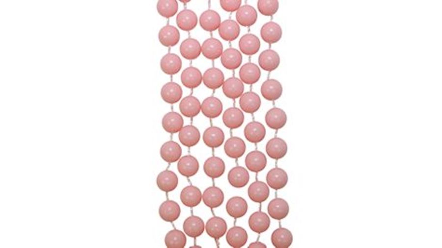 7mm 33in Non-Metallic Pink Beads {non-metallic}{th