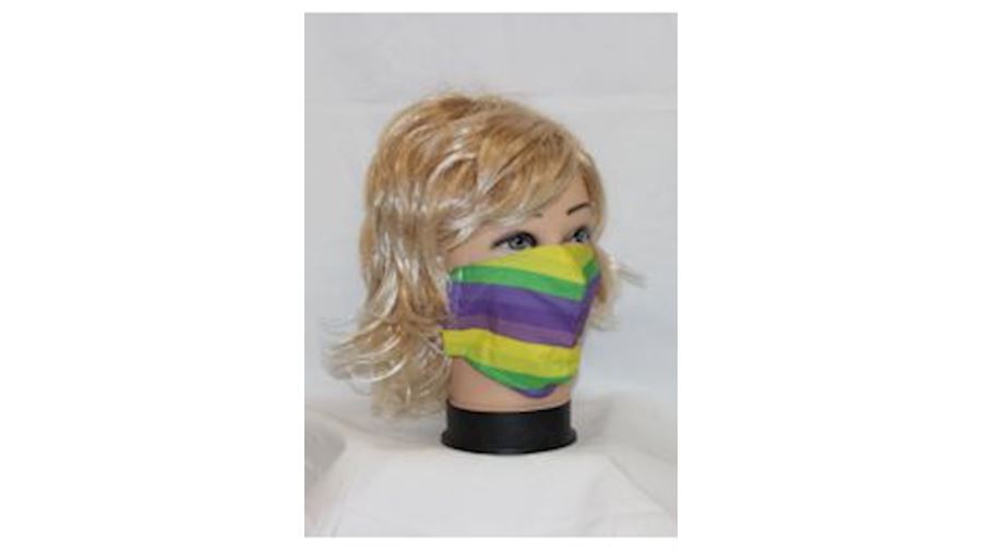 Protective Mardi Gras Face Mask