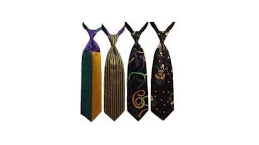 Mardi Gras Neckties (Choose Your Style)