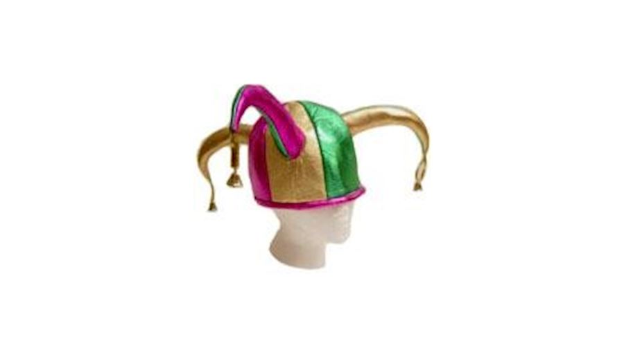 Mardi Gras Hat W/ Bells