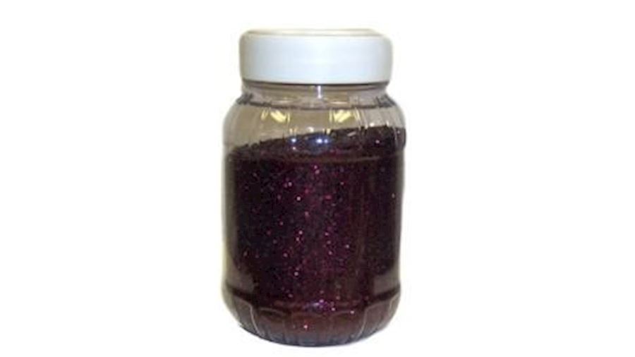 8oz Burgundy Fine Glitter