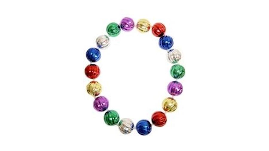 52in 70mm Swirl Ball Bead-MC