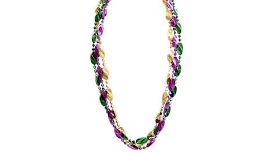 48in Metallic Purple/ Green/ Gold Big Jumbo Twist 