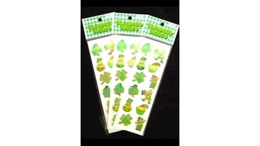 Iridescent St Patrick Stickers