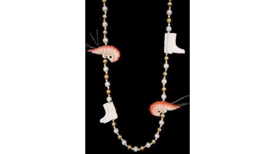 42in Shrimp/ Boots Bead-CS