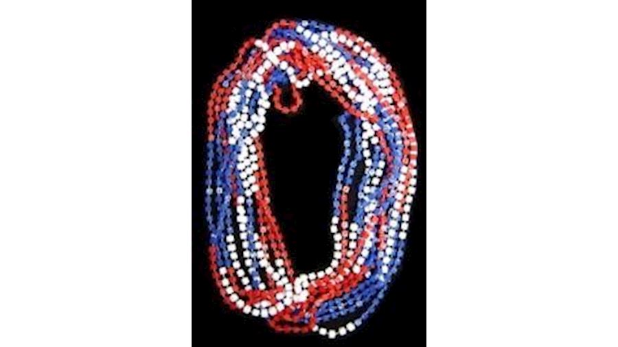 33in 6.5mm Section Metallic Red/  Blue/ White AB C