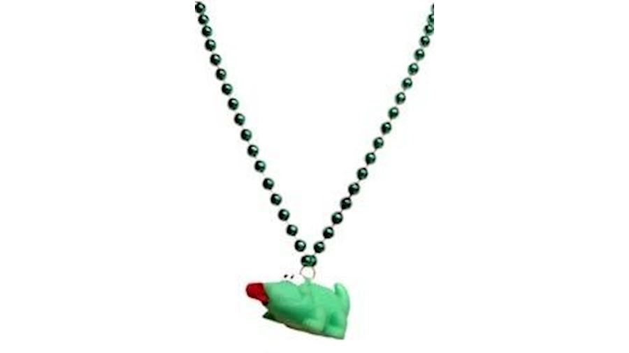 Silly Alligator Necklace-EA