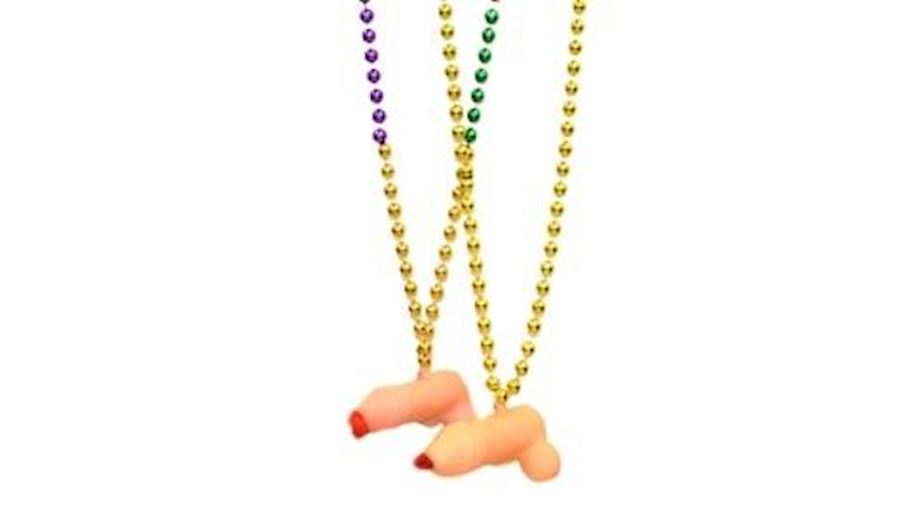 Naughty Beads: Penis with Tongue Bead-EA