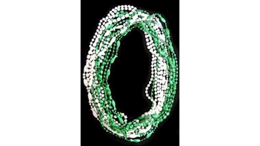 48in 6-Style Super Mix Metallic Green/ White AB-BG