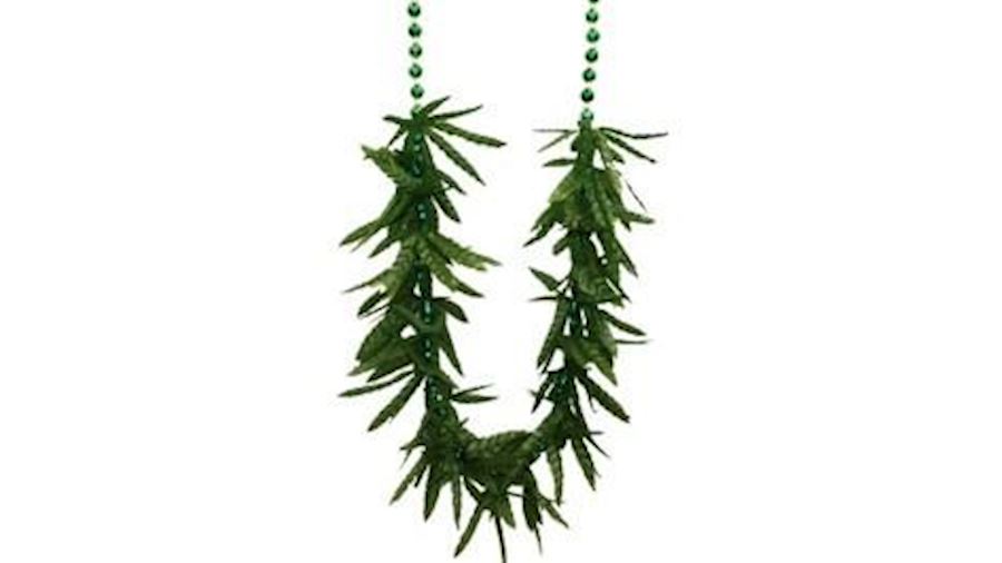 Naughty Beads: Pot Leaf Necklace{pot weed marijuna