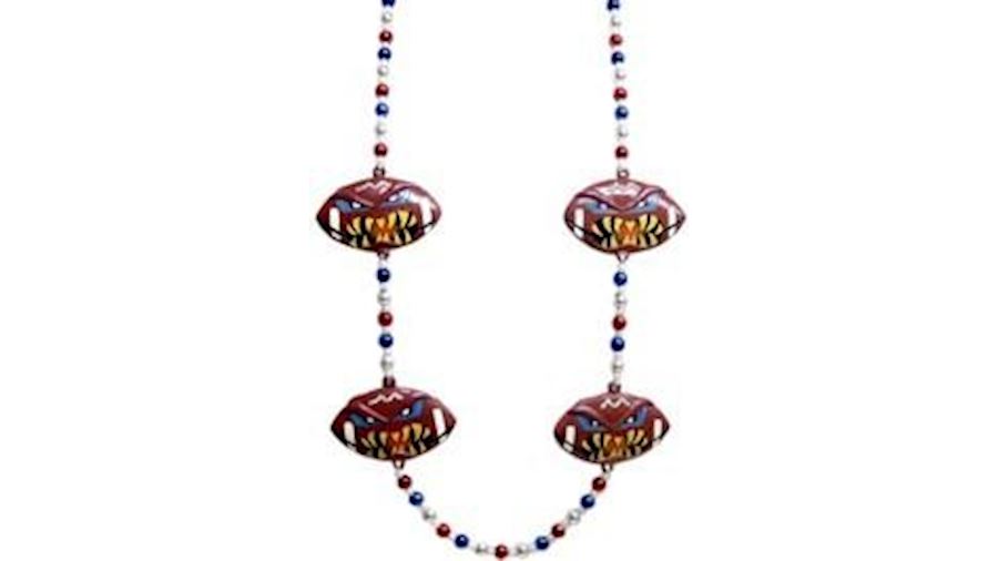 42in Mean Football Necklace-EA