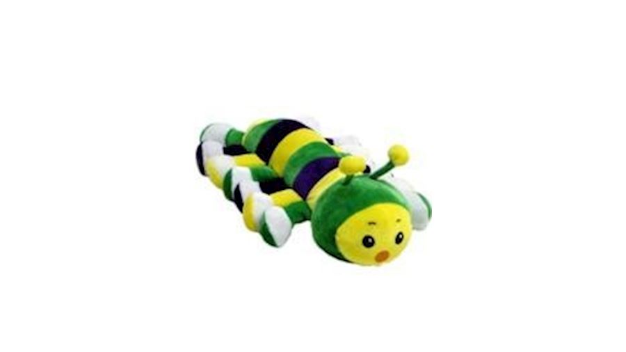 15in x 7in Mardi Gras Plush Catapillar