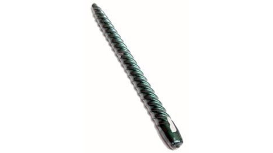 12in Metallic Hunter Green Spiral Dinner Taper/ Ca