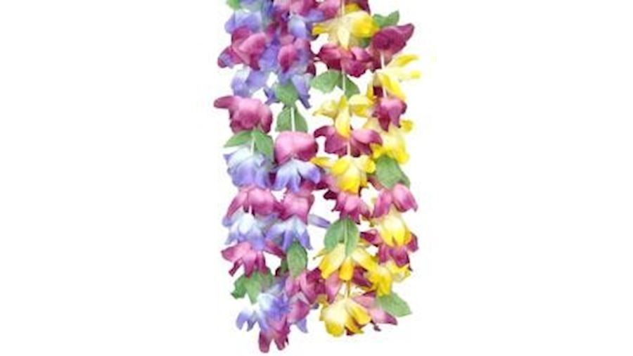 36in Assorted Color Flower Lei-EA