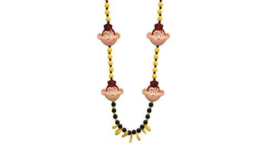 Monkey Face Necklace-BG