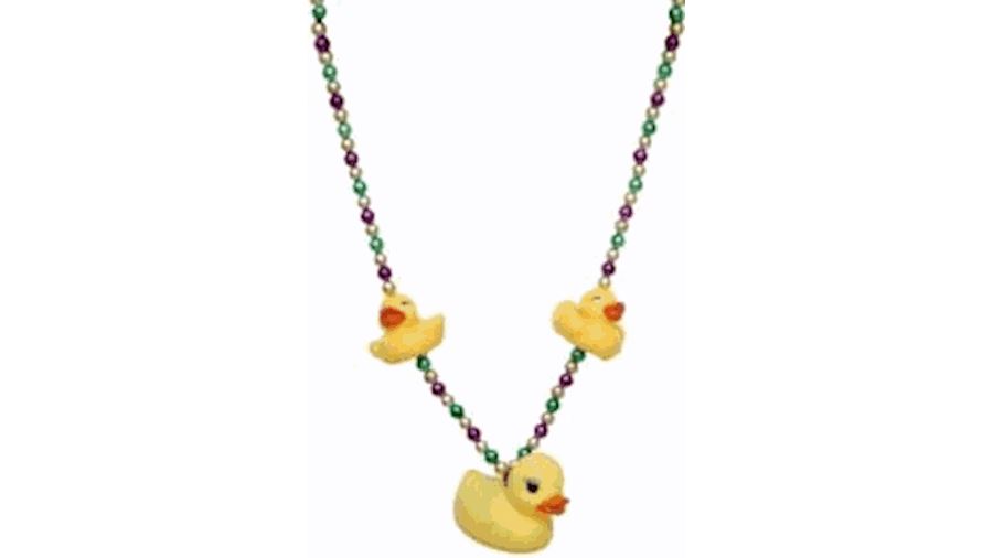 42in Light Up Rubber Duck Necklace{lightup flashin