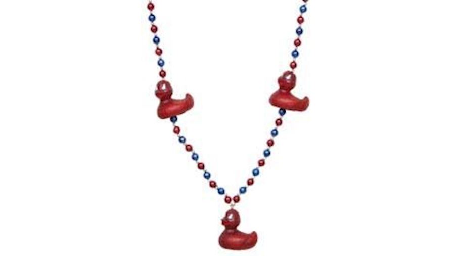 Spiderman Rubber Duck Necklace-EA