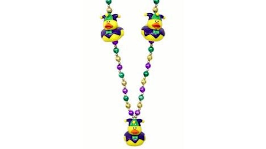 Jester Rubber Duck Necklace-EA